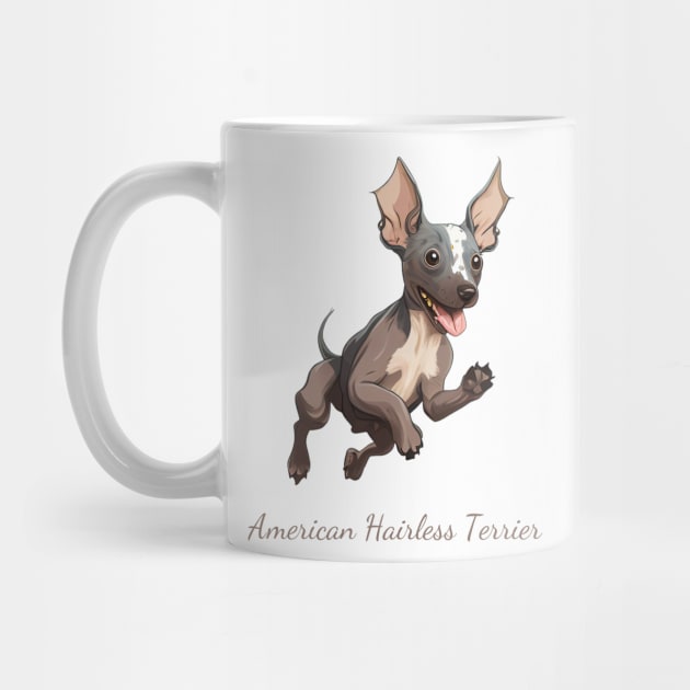 American Hairless Terrier by Schizarty